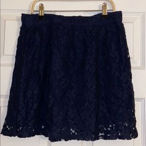 EUC Navy Skirt - Abercrombie & Fitch